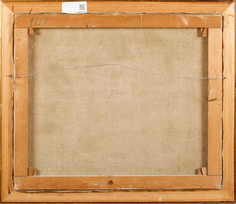 PAUL JOHANN WALCH, olja på duk, signerad.