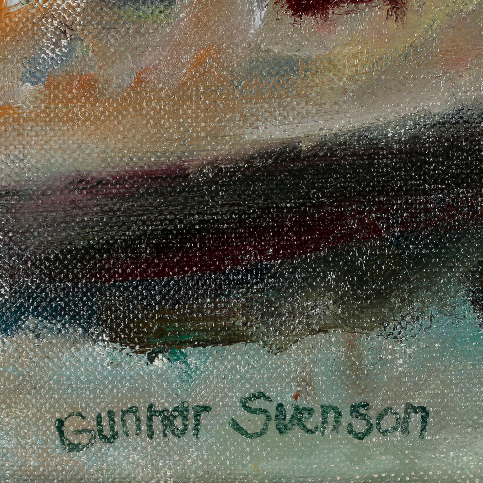 GUNNAR SVENSON, olja på duk, sign.