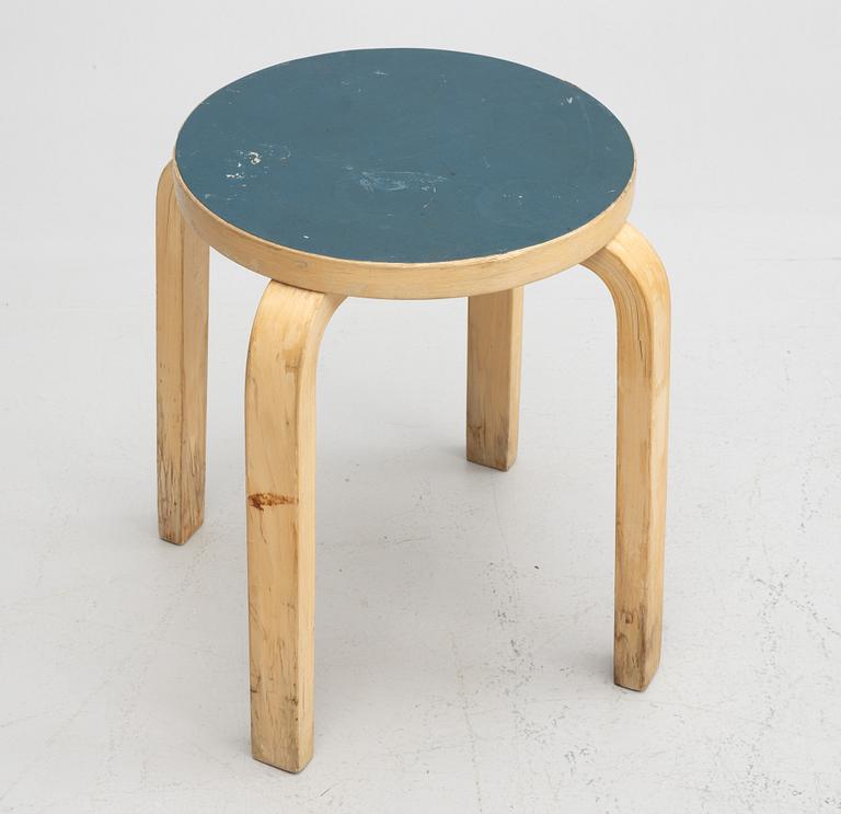 Alvar Aalto, a model '60' stool, Artek, Finland 1950's/60's.