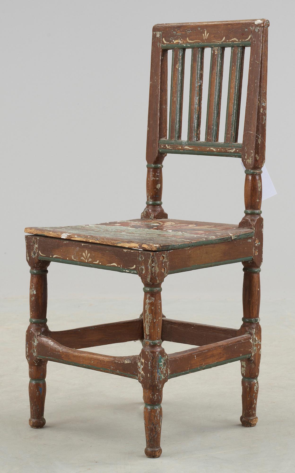 STOL, allmoge, omkring 1800-talets mitt.