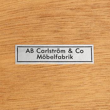 Bedside tables, a pair, AB Carlström & Co Furniture Factory, 1950s/60s.