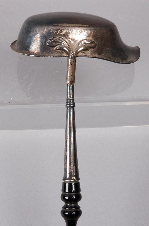 SOPPSLEV, silver, troligen Pehr Olof Bäckström, Gävle, verksam 1812-1835.