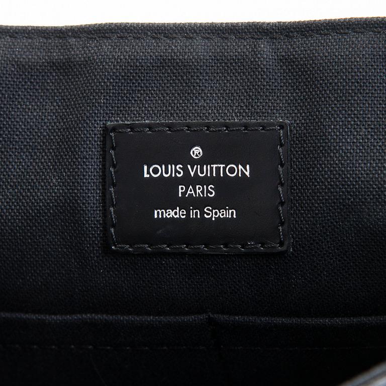 Louis Vuitton, A Damier Graphite 'District PM Messenger' Bag.