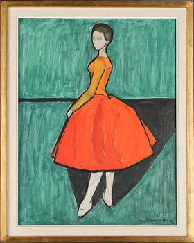 BIRGIT FORSELL, olja på duk, signerad och daterad 1959.