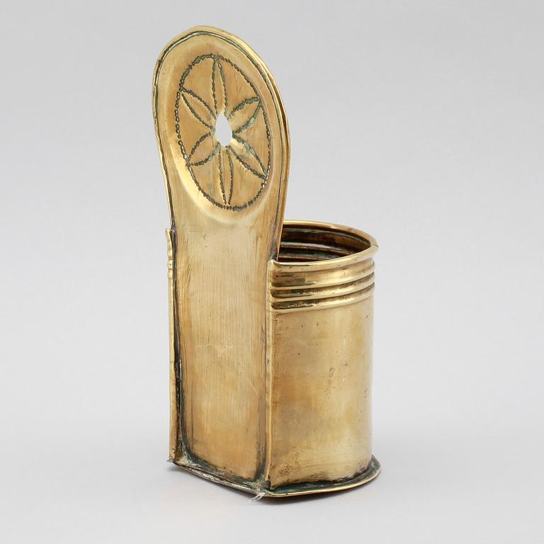 SKEDHOLK, mässing, 1700-/1800-tal.