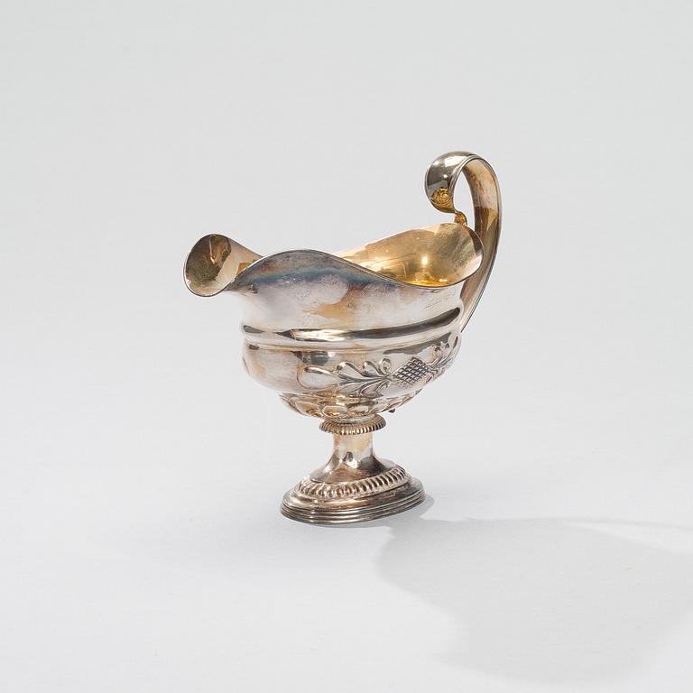 CREAM BOAT, silver, Granstedt, Porvoo 1810, weight 148 g.