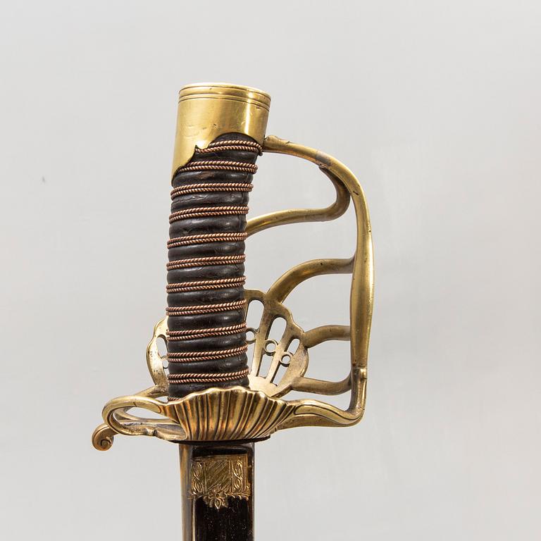 Sword cavalry officer France, Imperial Guard, circa 1810.