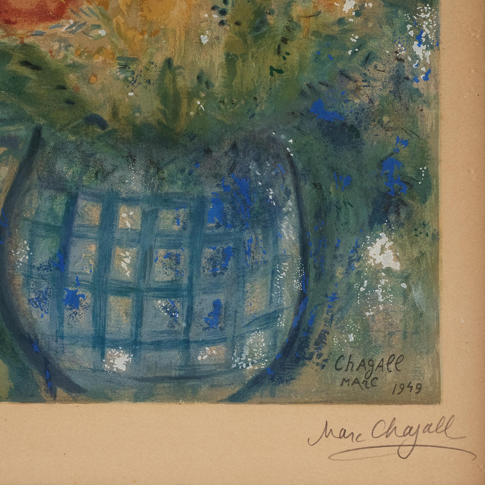 Marc Chagall, after "Les Coquelicots".