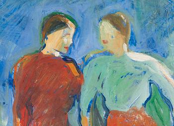 Yrjö Ollila, Kolme tyttöä aidalla.