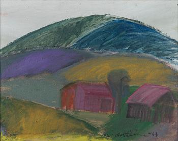 Olavi Martikainen, Mountain Landscape.