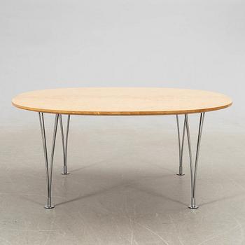 Bruno Mathson & Piet Hein, coffee table, "Superellipse", Bruno Mathsson International Fritz Hansen.