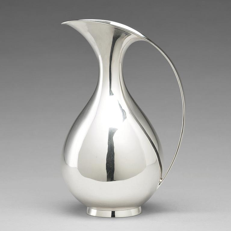 Kay Fisker, a sterling pitcher, by Anton Michelsen, Copenhagen, Denmark 1947.