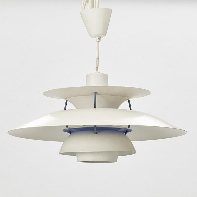 Poul Henningsen, taklampa, "PH-5", Louis Poulsen, Danmark, 1980-tal.