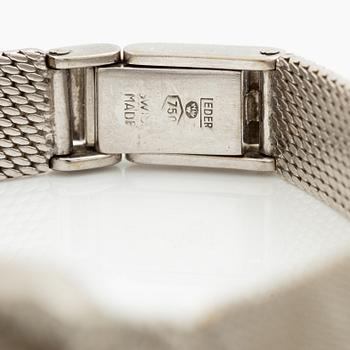 Wristwatch, Platinum/White gold, 14 mm.
