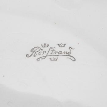 KRÄFTSERVIS, 20 delar, flintgods, Alf Wallander, Rörstrand, 1900-talets första hälft.
