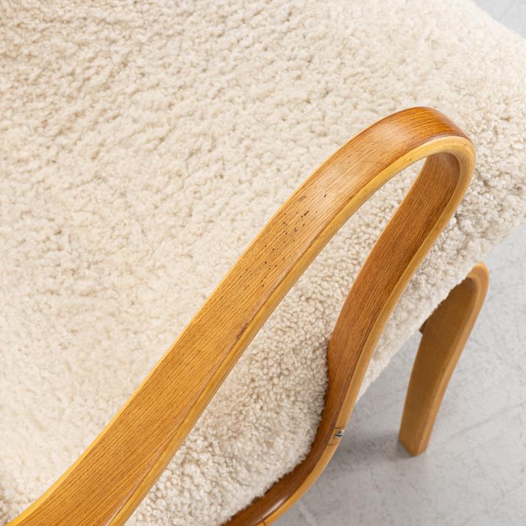 Bruno Mathsson, fåtölj, "Pernilla", Firma Karl Mathsson.