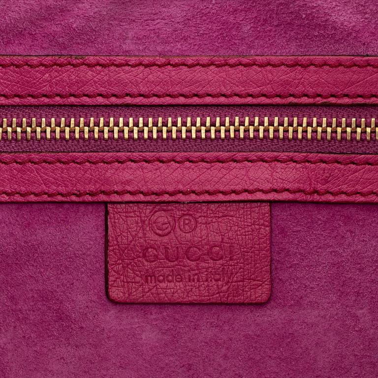 Gucci, A 'Jackie O' ostrich leather bag, Spring Summer collection 2005.