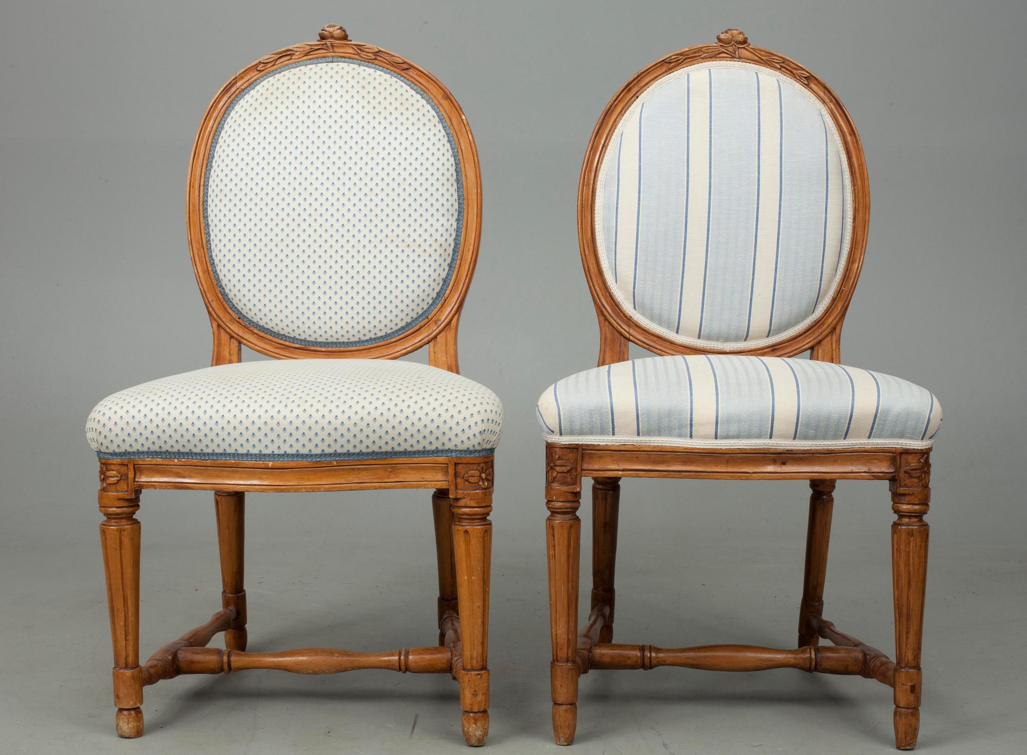 TUOLIPARI, kustavilaiset, toinen sign. Melchior Lundberg, 1700-luvun loppu.