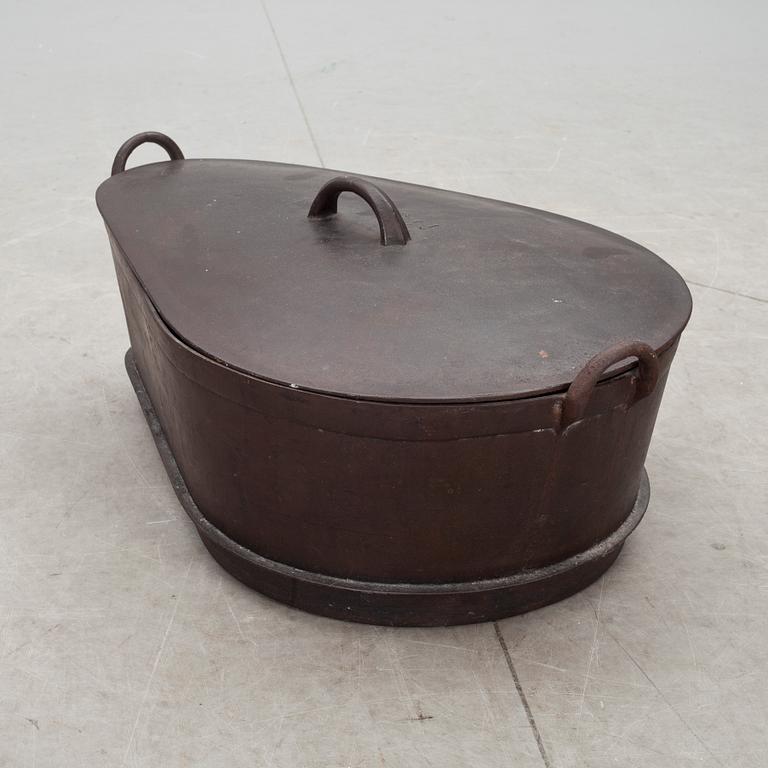 STEKGRYTA, gjutjärn. 1800/1900-tal.