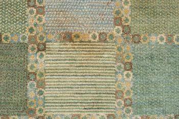 Barbro Nilsson, a carpet, "Gröningen ljus", knotted pile, ca 244,5 x 173-174,5 cm, signed AB MMF BN.