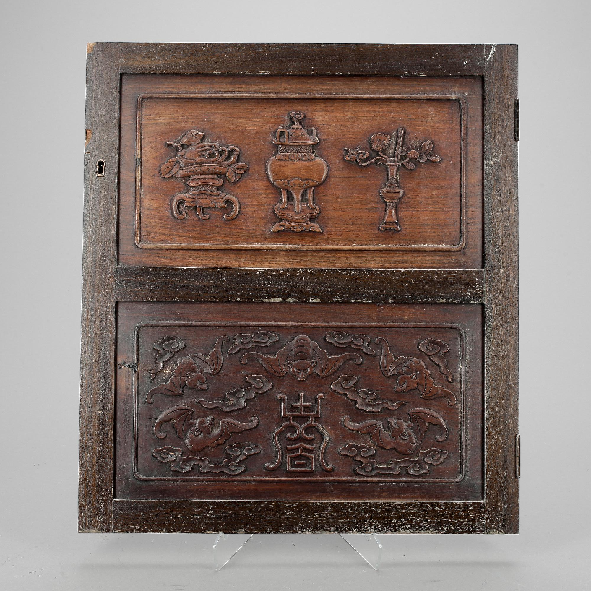 DÖRR, hardwood, Kina tidigt 1900-tal.