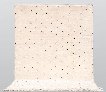 A Moroccan carpet, 254 x 160 cm.