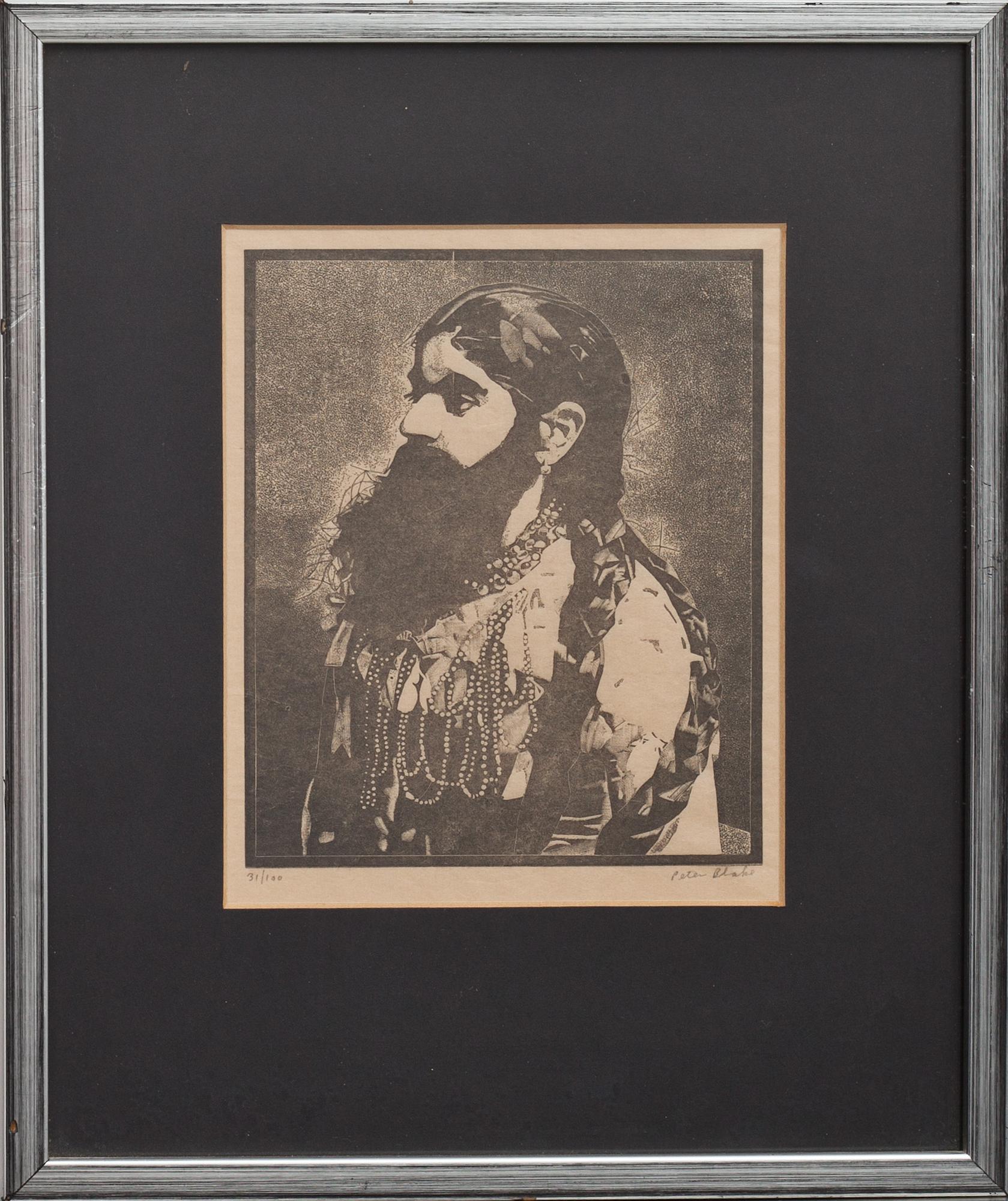 Peter Blake, "The Side Show" (Fat Boy; Tattooed Man; Giant; Midget; Bearded Lady).