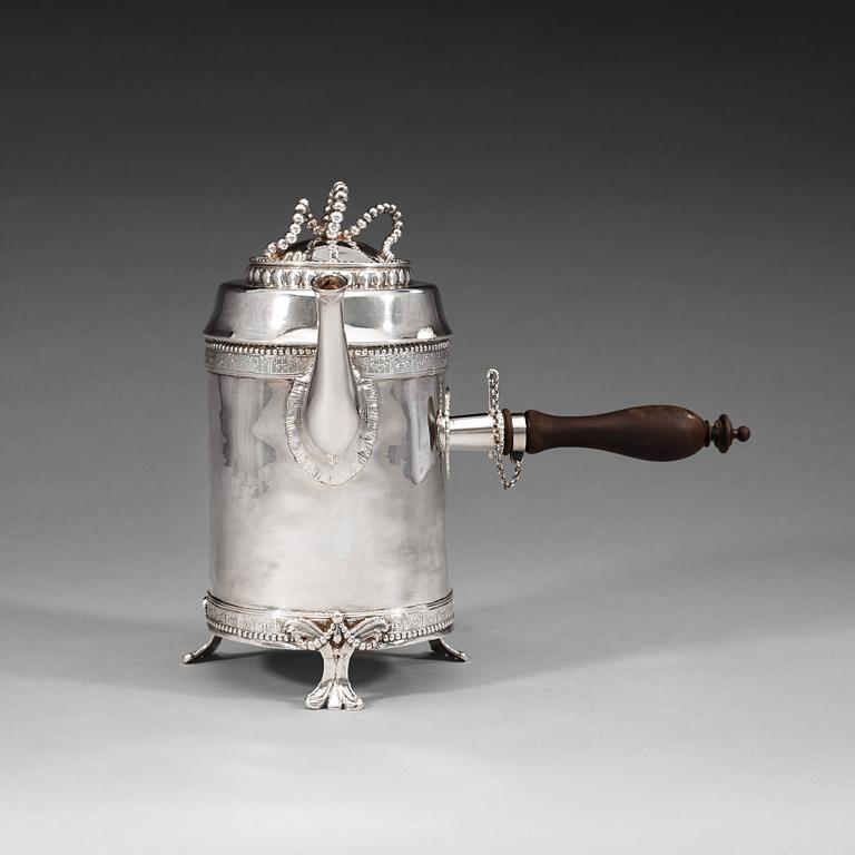 Hans Petter Vogt, Kristianstad 1785. Kaffekanna, gustaviansk.