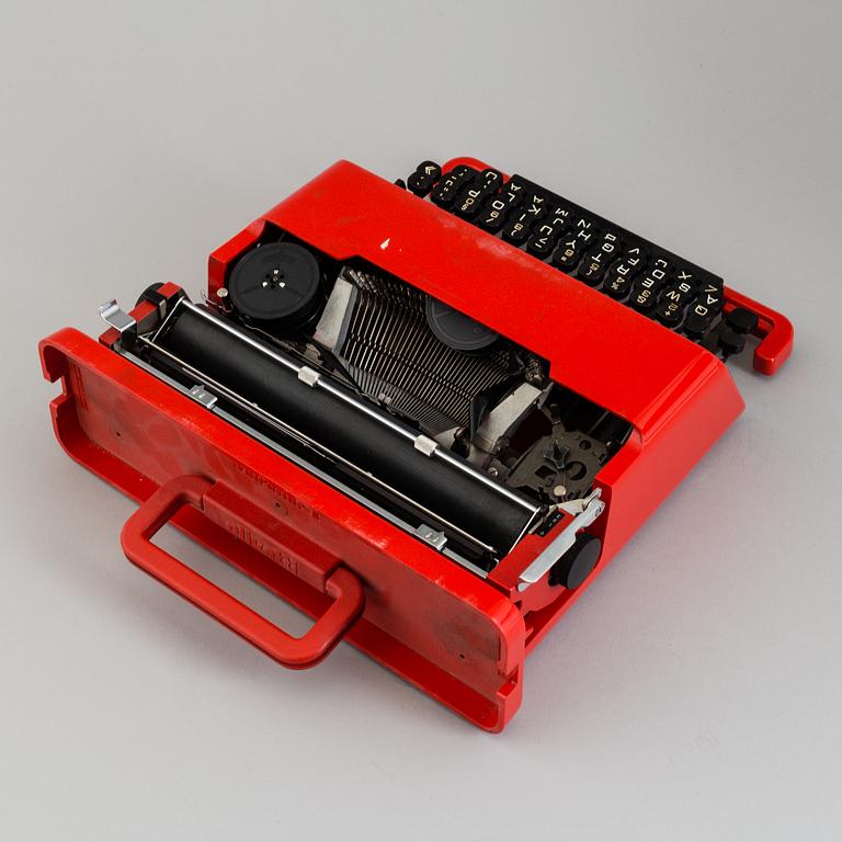 ETTORE SOTTSASS, PERRY A KING & MARIO BELLINI, 2 typewriters.