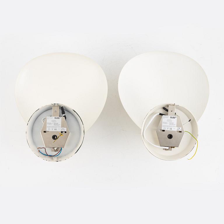 Greta m. Grossman, a pair of "Cobra" wall lamps, GUBI, 21st century.