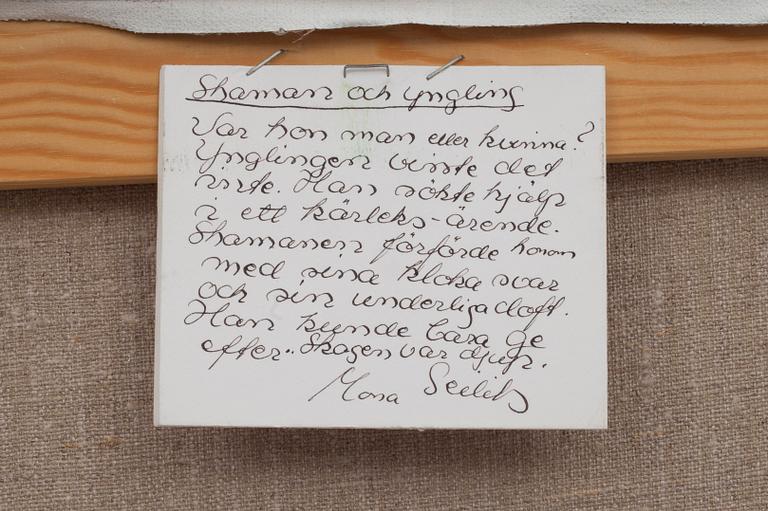 MONA SEILITZ, olja på duk. Signerad.