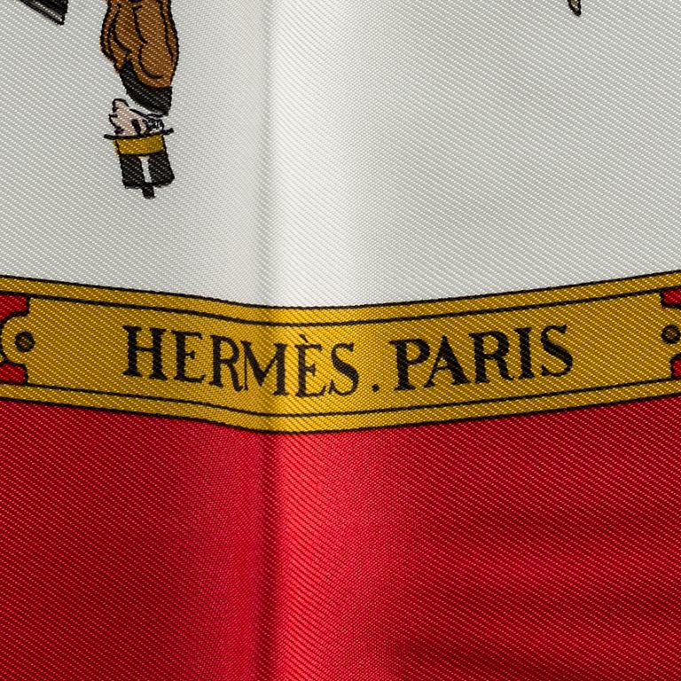 HERMÈS, "La Promenade de Longchamps", scarf.