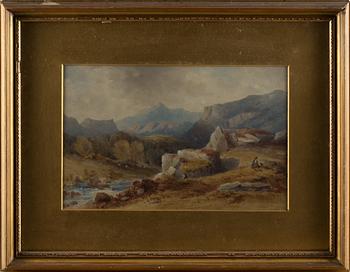 JAMES ORROCK, tillskriven, akvarell.