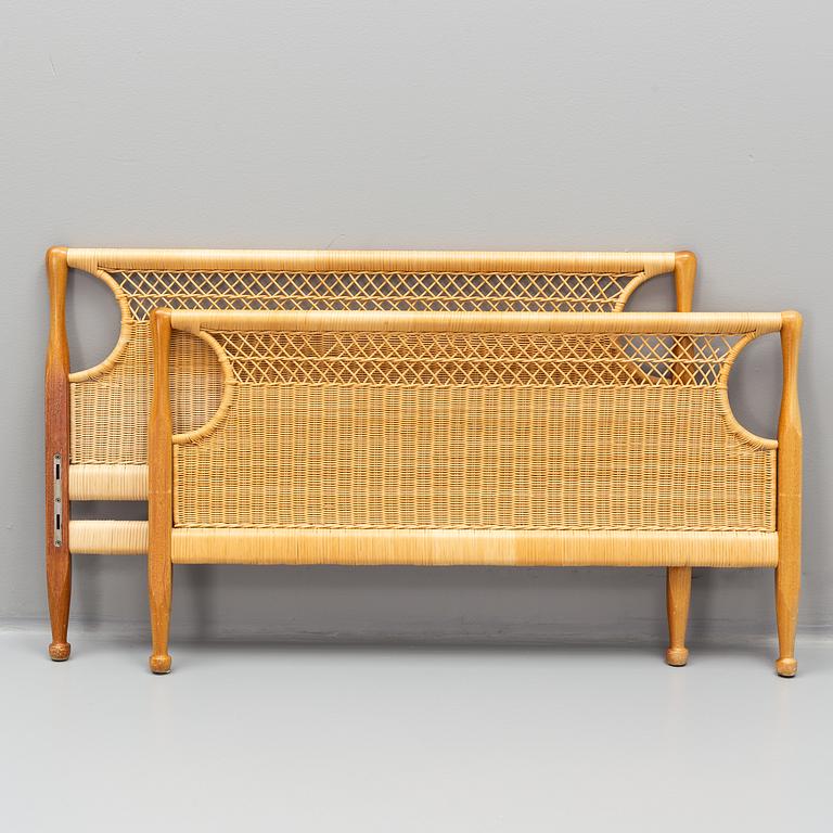 Josef Frank, a pair of model 960 bed-ends by Svenskt Tenn.