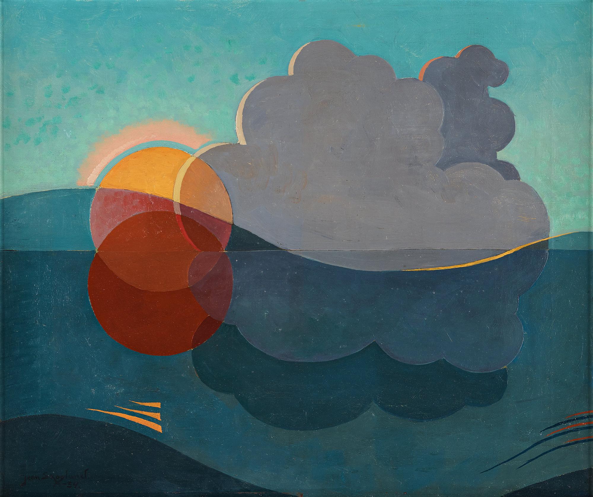 Jean Skoglund, Solnedgång.