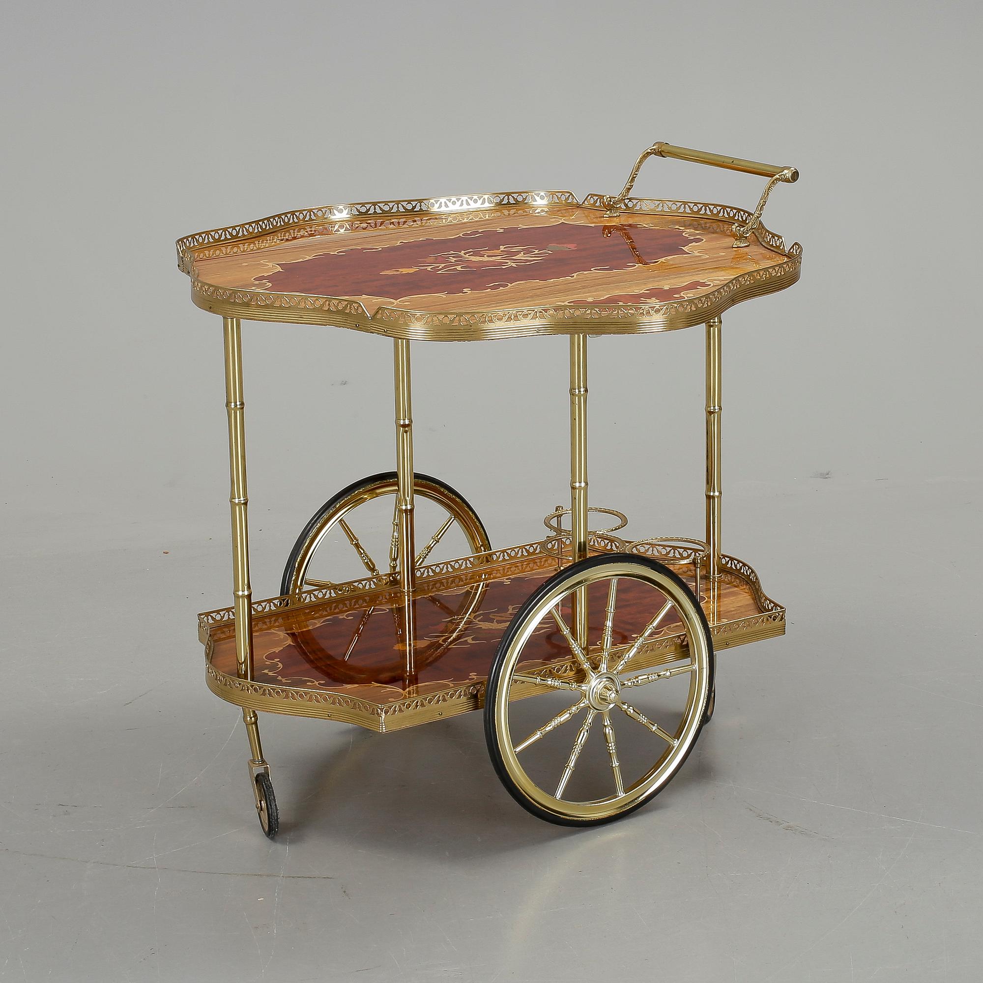 DRINKVAGN/SERVERINGSVAGN, 1900-talets andra hälft.