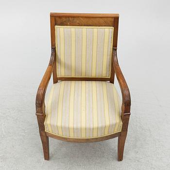 Karmstol, empire, 1800-talets första hälft.