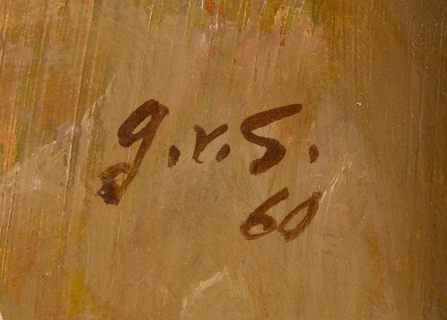 Georges von Swetlik, Färgstudie till ett kvinnoporträtt.