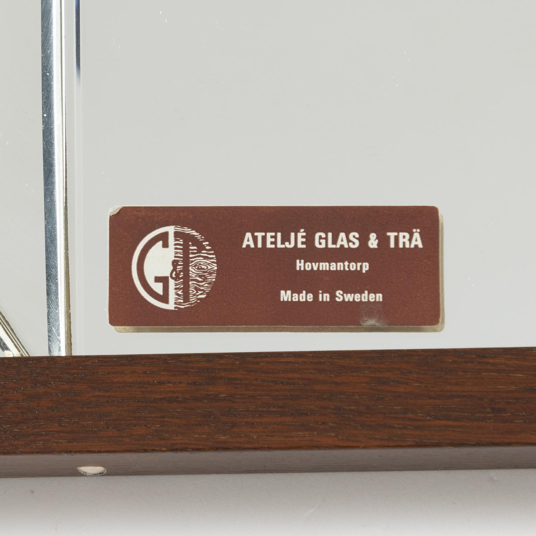 Spegel, Glas & Trä, Hovmantorp, 1900-talets mitt.