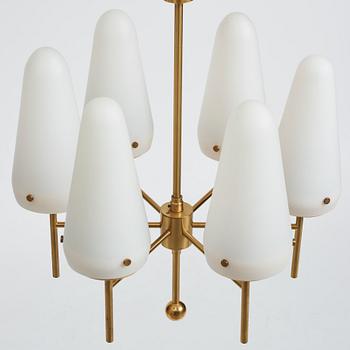 Hans-Agne Jakobsson, two ceiling lamps, model "T 82", Hans Agne Jakobsson AB, Markaryd, 1950-60s.