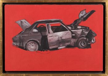 Oliver Whitehead, olja på duk, a tergo signerad.