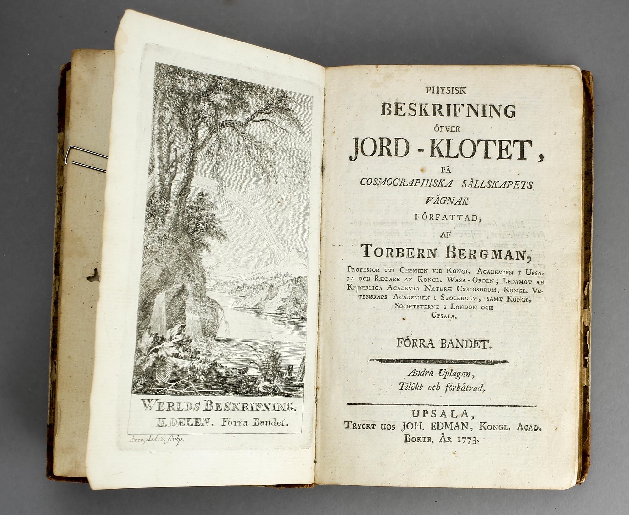 BÖCKER, 4 st, bl.a "Resa genom Sverige, Norrige, Lappland, Finnland och Ingermanland", Fr. Wilh. von Schubert, 1823.