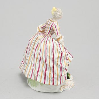 A porcelain figurine with Sevres-like marking, circa turn of the century 1900.