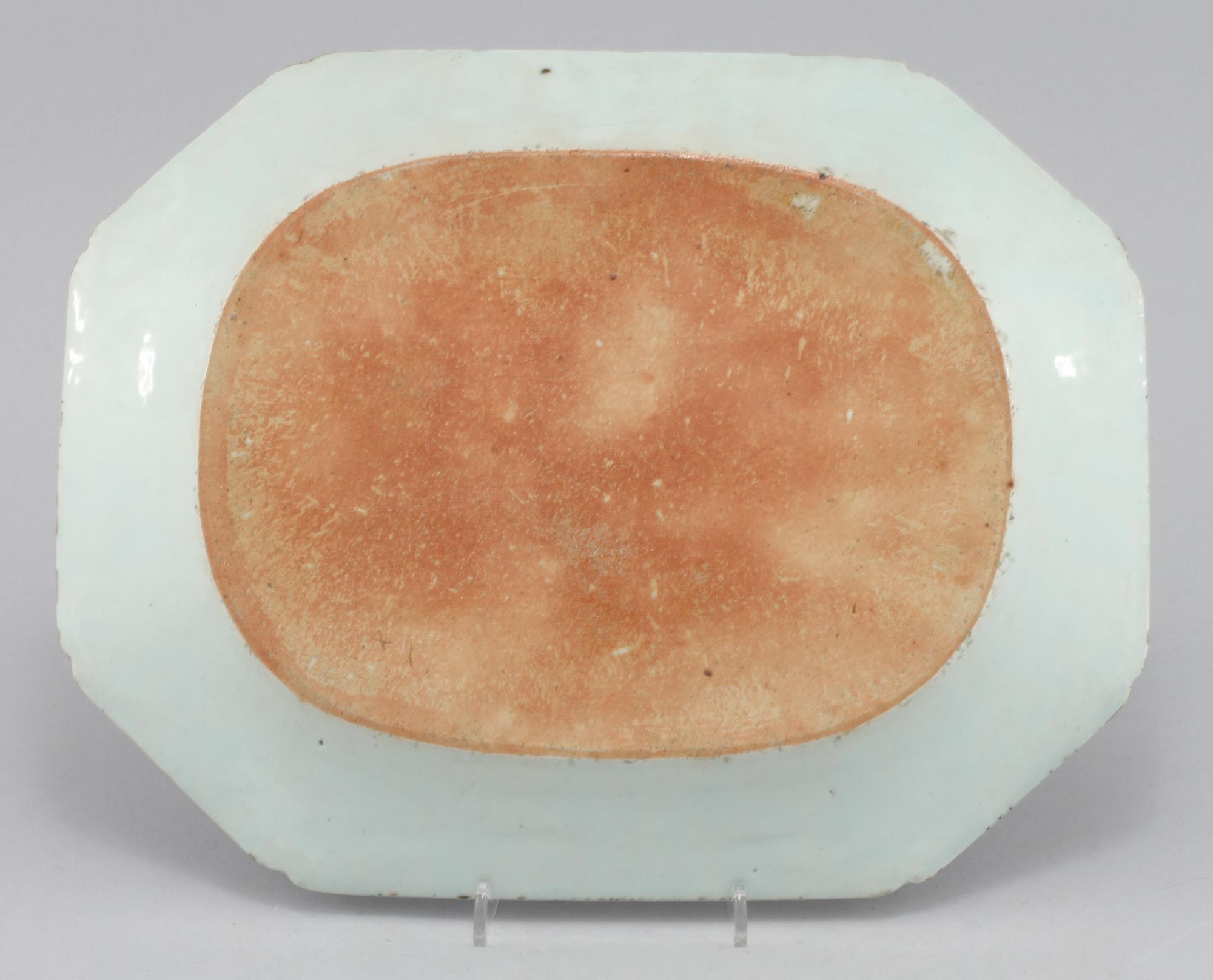 STEKFAT, porslin, Kina, 1700-tal.