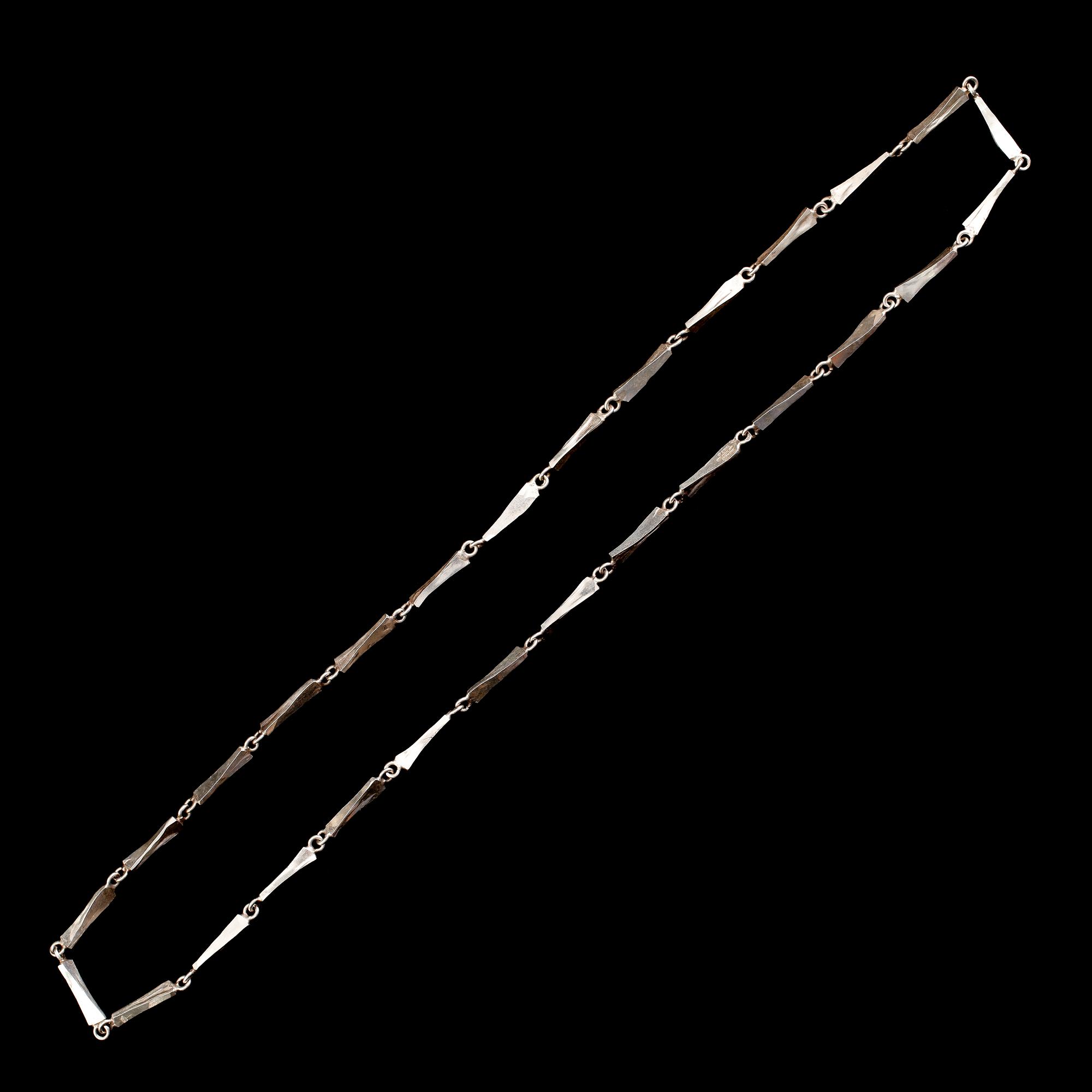 COLLIER, sterlingsilver, W. & S.Sörensen, Danmark, 1900-talets andra hälft.