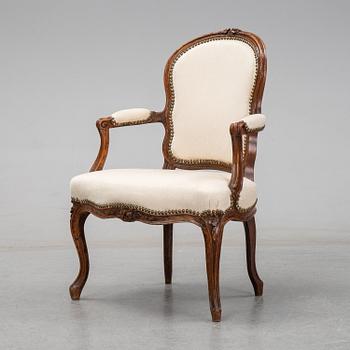 Karmstol, Louis XV, 1700-talets mitt.