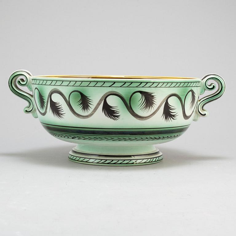 ARTHUR PERCY, skål, fajans, Gefle.