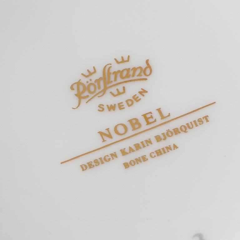 Karin Björquist, kaffeservis, 14 delar, benporslin, "Nobel", Rörstrand.