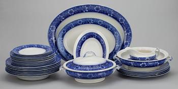 SERVISDELAR, 30 st, porslin, "Turin" Johnson Bros. England 1900-talets första hälft.