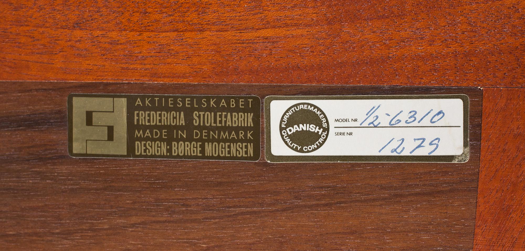 KONFERENSMÖBLEMANG, 12 delar, Börge Mogensen resp Karl Erik Ekselius, omkring 1980.
